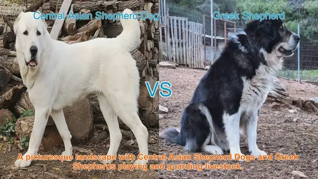 Video thumbnail for Central Asian Shepherd Dog vs. Greek Shepherd: A Breed Comparison