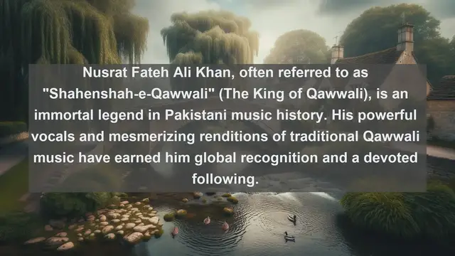 Video thumbnail for The Harmonious Melodies: Top 10 Famous Singers in Pakistan