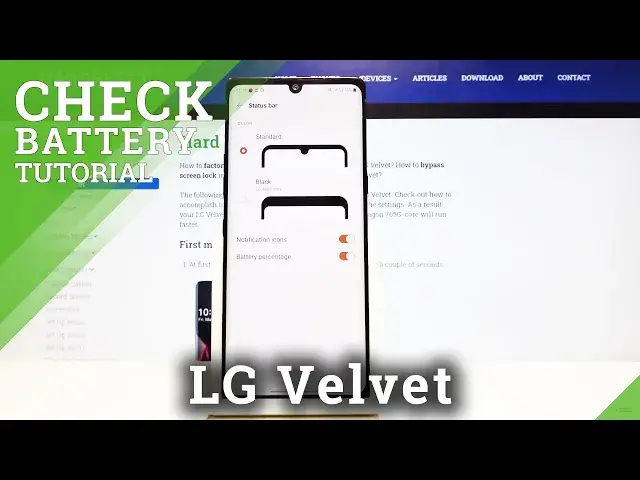 Video thumbnail for How to Enable Battery Percentage in LG Velvet – Slow Battery Level