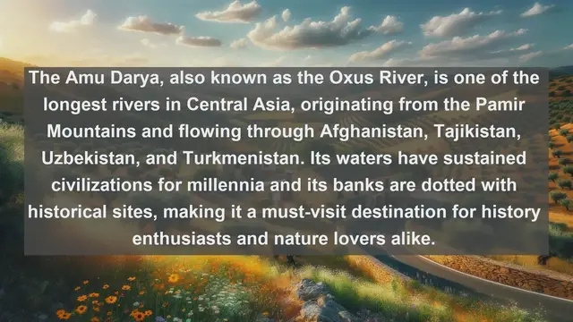 Video thumbnail for Exploring Afghanistan's Natural Wonders: Top 10 Famous Rivers You Must See
