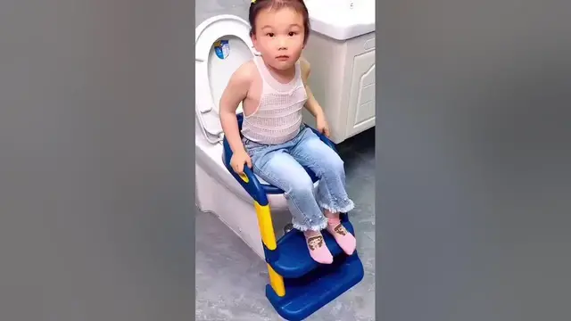 Video thumbnail for amezing baby toilet gadget #baby product#babyshorts #child