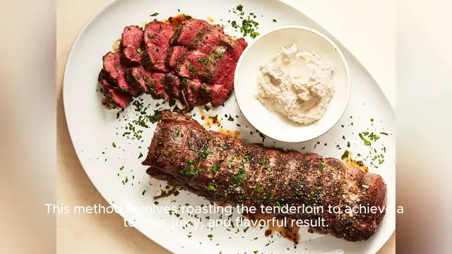 Video thumbnail for beef tenderloin recipe