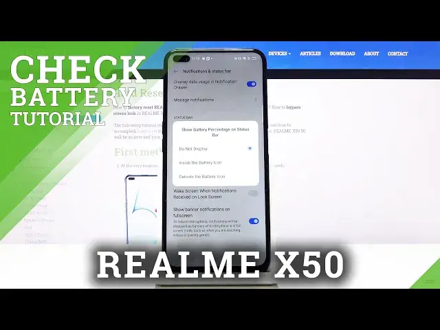 Video thumbnail for How to Enable Battery Percentage in REALME X50 5G – Show Battery Level