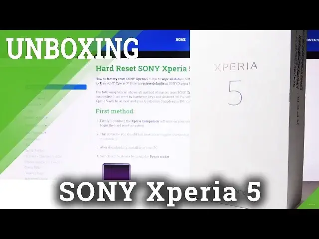 Video thumbnail for Unboxing SONY Xperia 5 - Presentation