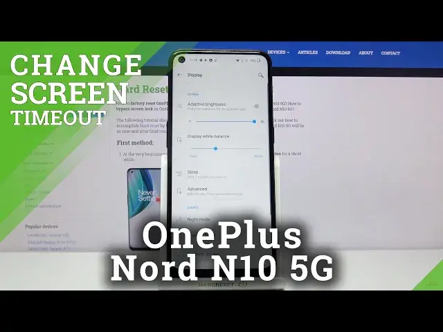 'Video thumbnail for How to Change Screen Timeout in OnePlus Nord N10 5G – Display Settings'
