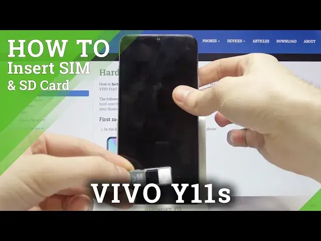 Video thumbnail for How to Insert Nano SIM and Micro SD to VIVO Y11s – Input SIM and SD Card