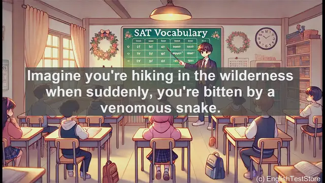 Video thumbnail for 5000 Must Know SAT Vocabulary - Antitoxin: A Life-Saving SAT Vocabulary Word