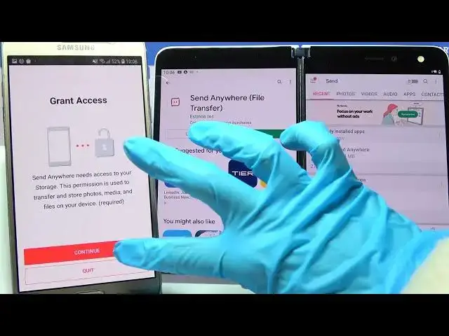 Video thumbnail for Transfer files from an Android Device to Microsoft Surface Duo – Send anywhere