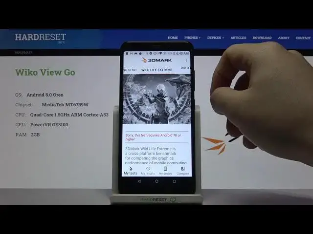 Video thumbnail for Benchmark 3DMark on Wiko View Go – Wilf Life Extreme TEST