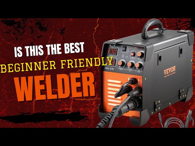 Video thumbnail for $300 3-in-1 Welder: We Built a Cart (Vevor MIG-270 Review)