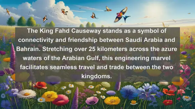 Video thumbnail for Bridging Kingdoms: Top 10 Famous Bridges in Saudi Arabia