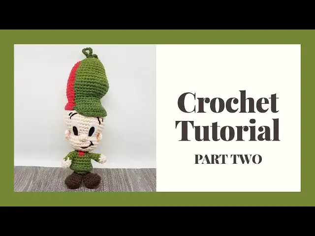 'Video thumbnail for Elmer Fudd Crochet Tutorial Part 2 of 3'