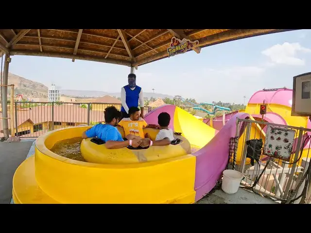 Video thumbnail for Dangerous Ride | Tornado Water Slides at Wet N Joy Water Park Lonavala - Aqua Water Park