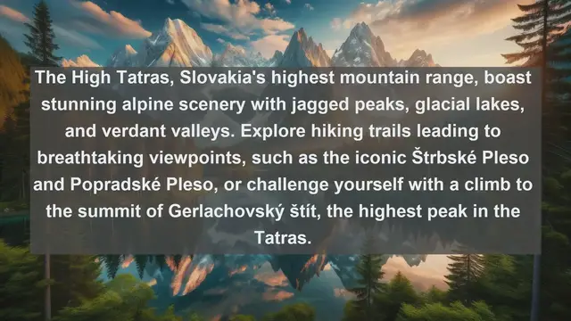 Video thumbnail for Explore the Natural Beauty of Slovakia: Top 10 Landscapes You Must See!