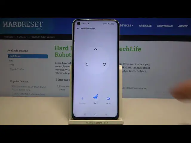 Video thumbnail for How to Move Around REALME TechLife Robot Vacuum Using realme LINK app - Activate Remote Control