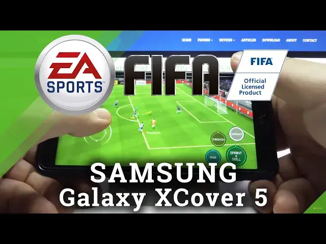 'Video thumbnail for FIFA Mobile Performance Checkup on SAMSUNG Galaxy XCover 5 – Gameplay'