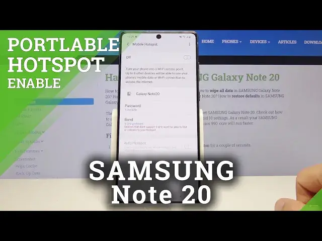 Video thumbnail for How to Enable Portable Hotspot in SAMSUNG Galaxy Note 20 – Share Internet