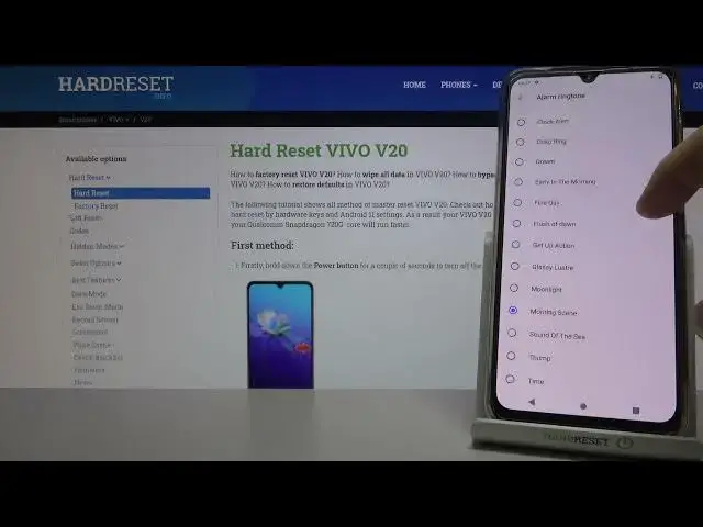 Video thumbnail for Alarm Tones on VIVO V20 – Available Sounds of Alarms