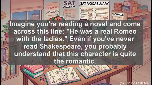 Video thumbnail for 5000 Must Know SAT Vocabulary - What is an Allusion? Enhancing Your Writing with Indirect References