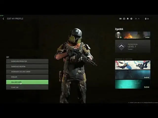 Video thumbnail for Call Of Duty Modern Warfare II Warzone 2.0 - How To Change Calling Card In Profile Showcase