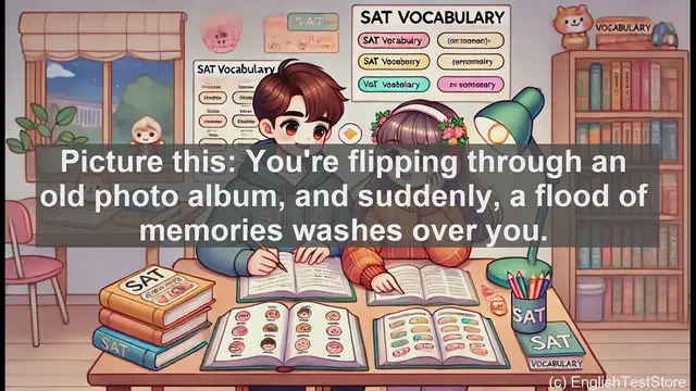 Video thumbnail for 5000 Must Know SAT Vocabulary - Reminiscence: The Art of Savoring Memories