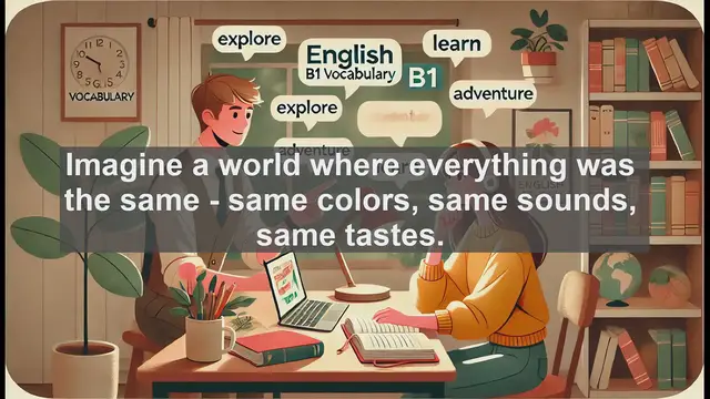 Video thumbnail for 2500 Must Know CEFR B1 Vocabulary - Understanding Contrast: Adding Depth to Language and Perception