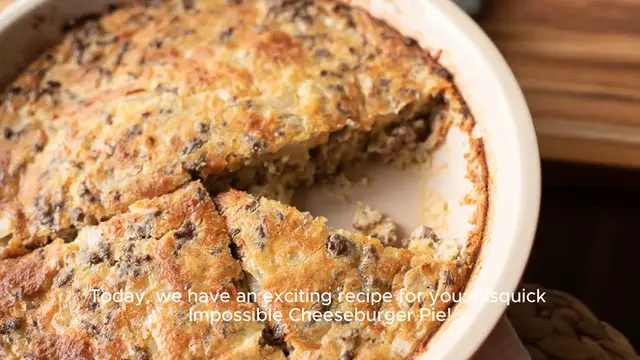 Video thumbnail for BISQUICK IMPOSSIBLE CHEESEBURGER PIE