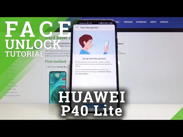 'Video thumbnail for HUAWEI P40 Lite Face Unlock | How to Set Up Face Recognition'