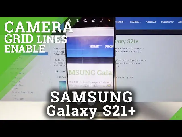 Video thumbnail for How to Enable Camera Gridlines in SAMSUNG Galaxy S21+ - Set Orientation Lines