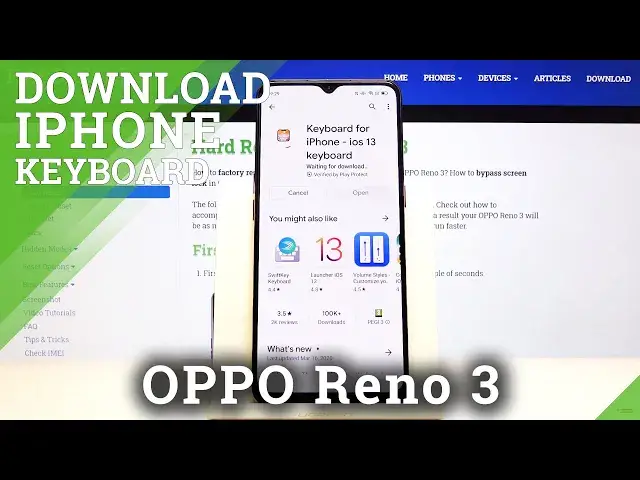 Video thumbnail for How to Download iPhone Keyboard on OPPO Reno 3 – iPhone-like Keyboard