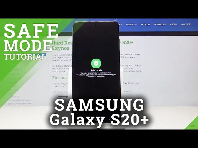 'Video thumbnail for How to Open Safe Mode on SAMSUNG Galaxy S20+'