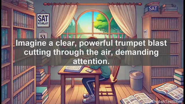 Video thumbnail for 5000 Must Know SAT Vocabulary - Clarion: The Power of Clear and Commanding Language