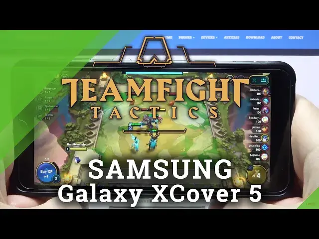 'Video thumbnail for Test Game TFT Mobile  on SAMSUNG Galaxy XCover 5 | Exynos 850 | 4GB RAM | Gameplay - FPS Check'