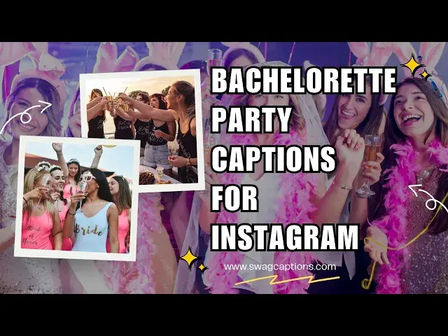 Video thumbnail for Bachelorette Party Captions For Instagram