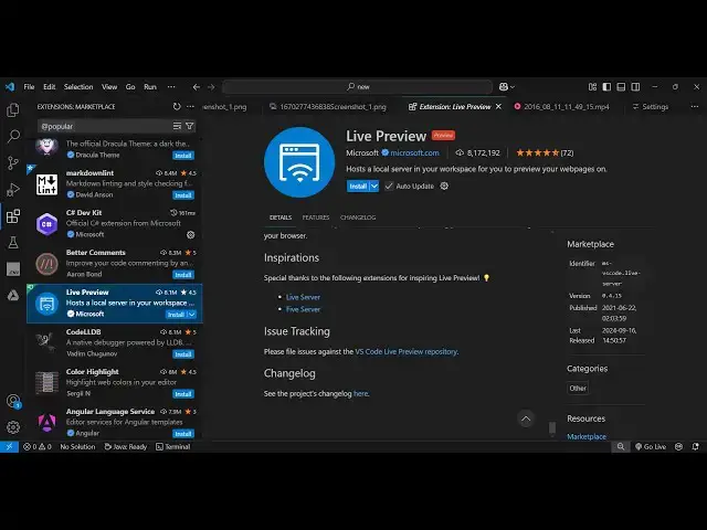 Video thumbnail for Turn VS Code Into a Live Server — Preview Web Pages Locally or Online!