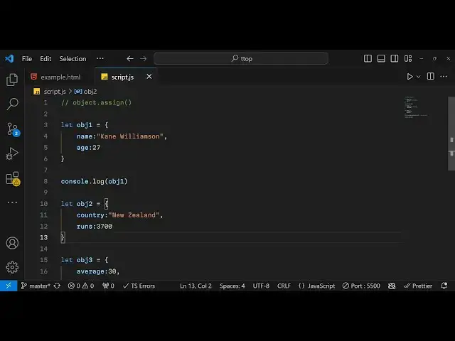 Video thumbnail for JavaScript Object.assign() Explained Copy & Merge Object Properties Like a Pro
