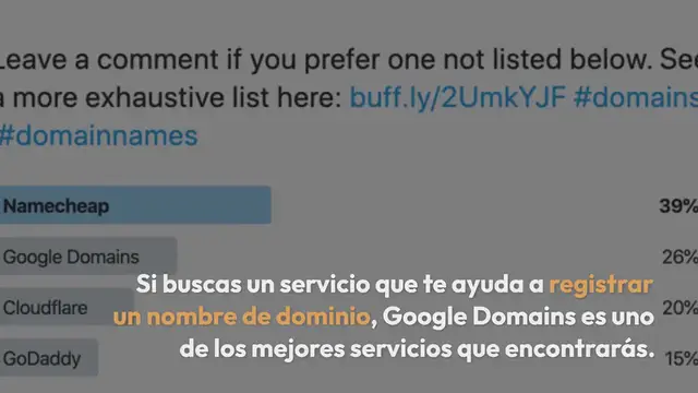 Video thumbnail for Revisión de dominios de Google: Ventajas frente a desventajas (+ Cómo registrar un nombre de dominio)