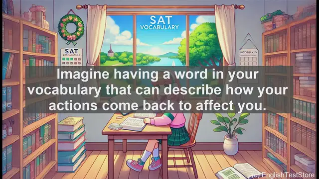 Video thumbnail for 5000 Must Know SAT Vocabulary - Boost Your SAT Score: Learn the Word 'Redound'