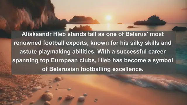 Video thumbnail for Unveiling Belarusian Brilliance: Top 10 Famous Football Players in Belarus