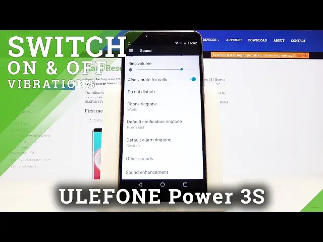 Video thumbnail for How to Enter Vibration Settings in ULEFONE Power 3S – Change Vibration