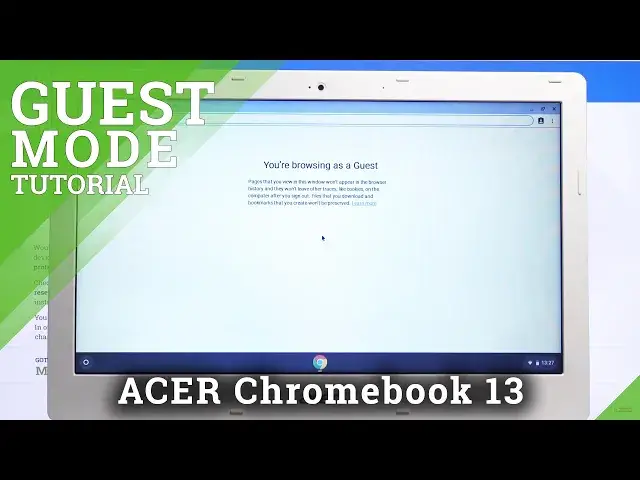 Video thumbnail for How to Enter Guest Mode in ACER Chromebook 13 – Guest Profile