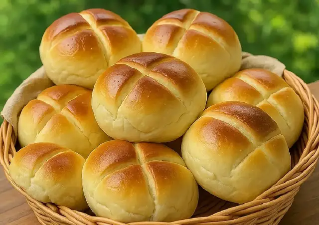 Video thumbnail for Easy 4-Ingredient Bread Rolls