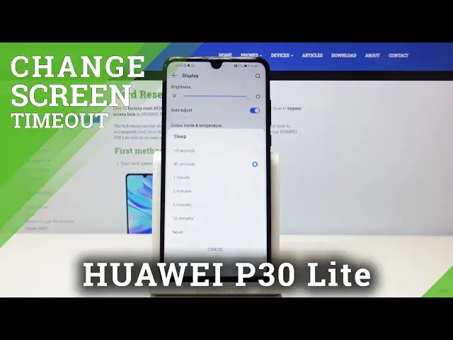'Video thumbnail for How to Set Up Inactivity Time in Huawei P30 Lite – Adjust Screen Timeout'