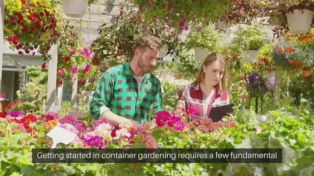 Video thumbnail for Container Gardening Basics Getting Started