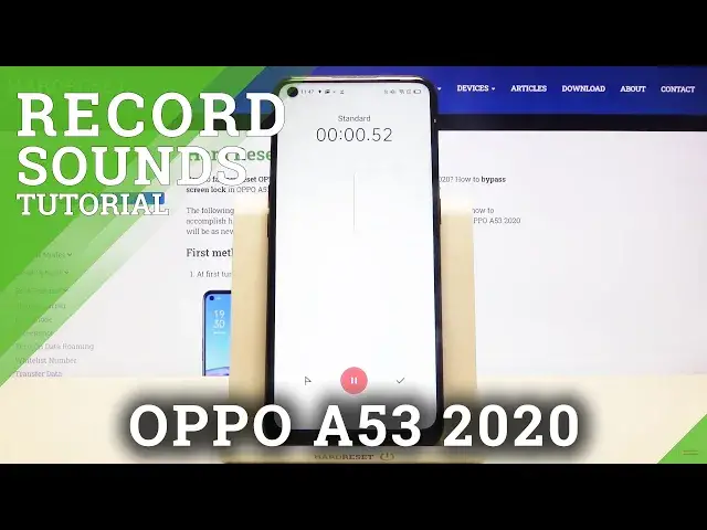 Video thumbnail for Record Sounds on OPPO A53 2020 – Use Voice Recorder