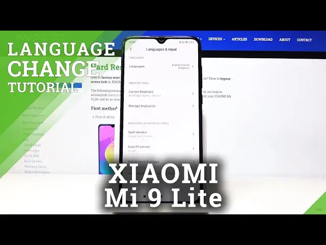 'Video thumbnail for How to Change Language in XIAOMI Mi 9 Lite – Language Settings'