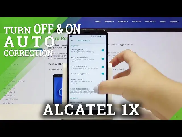 Video thumbnail for How to Enable Autocorrection on ALCATEL 1X – Keyboard Settings
