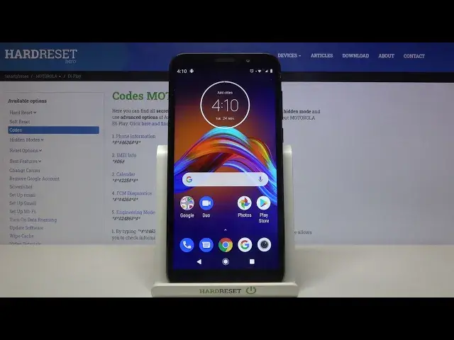 'Video thumbnail for Secret Codes for Motorola E6 Play – Hidden Modes / Detailed Info'
