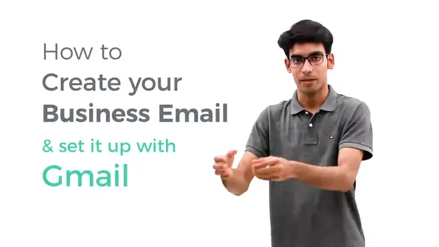 Video thumbnail for How to Create Free Business Email & Use it with Gmail