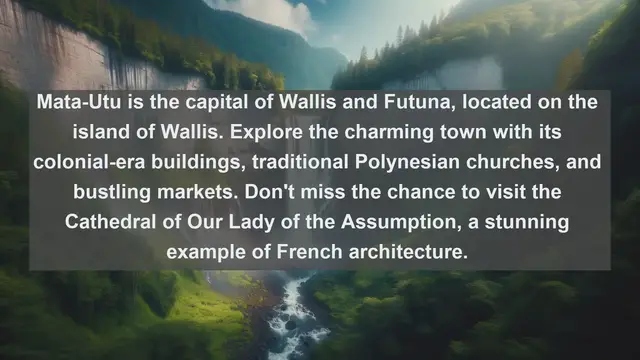 Video thumbnail for Explore the Enchanting Landscapes of Wallis and Futuna: Top 10 Must-Visit Destinations!